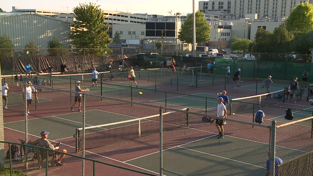 Conger Park Summer Pickleball League Presents Donation 1