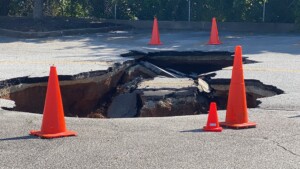 Old Hickory Mall Parking Lot Sinkhole 071023 4