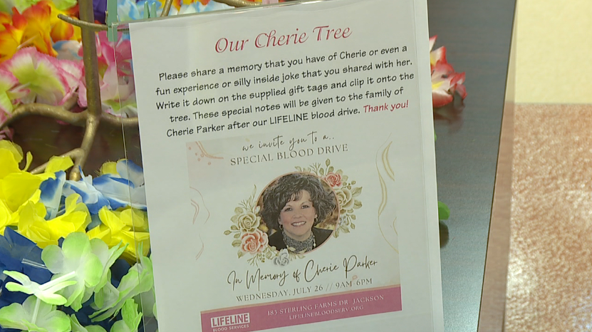 Blood Drive Held In Honor Of Cherie Parker 2