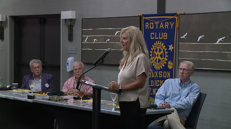 Lori Lott Speaks To Old Hickory Rotary Club