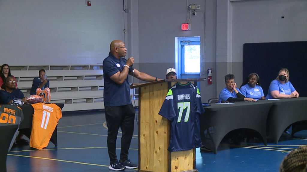 Latrell Bumphus Vistis Grand Junction Students 2