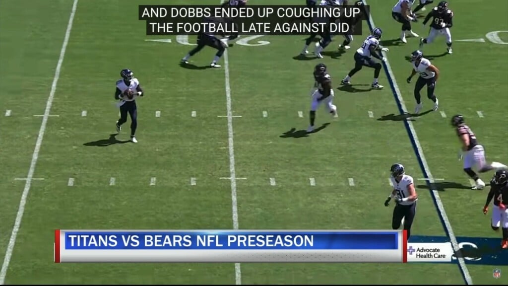 Titans Vs Bears Preseason Week 1