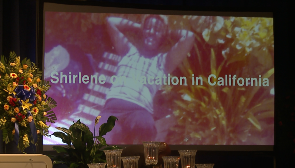 Memorial Held For Shirlene Ross Mercer 2