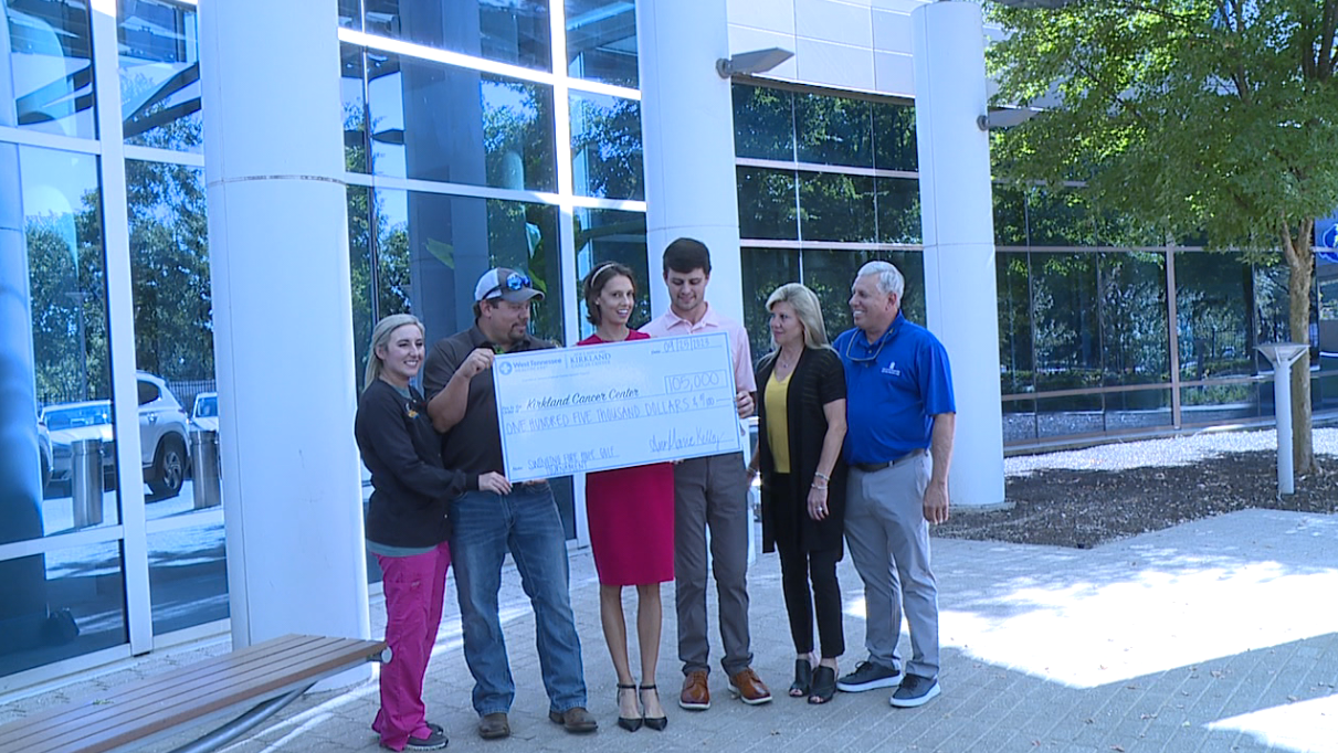 Donation made to center helping fight cancer WBBJ TV