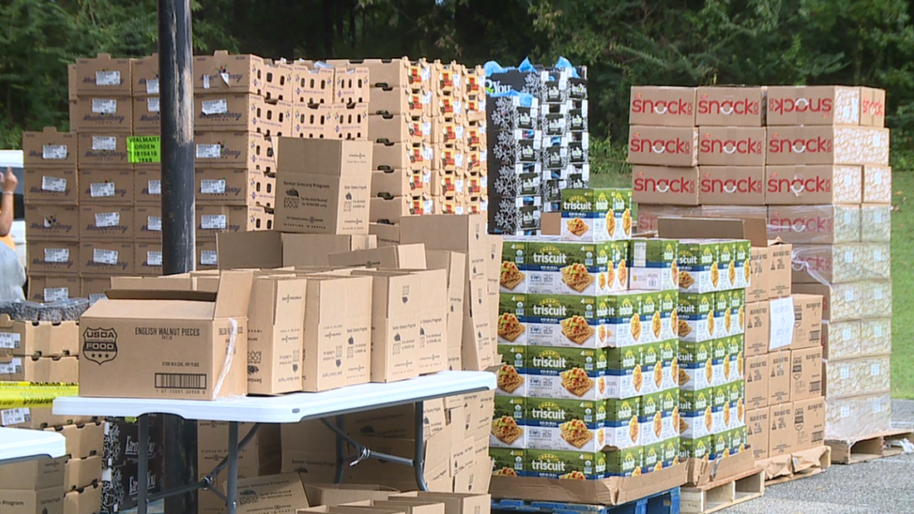 Food Drive For Seniors Held In Madison County 1