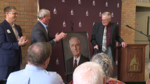 Fhu Holds Portrait Unveiling For One Of Their Own 1