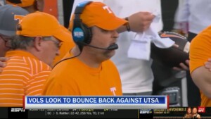Vols Look To Bounce Back Against Utsa 09/21/23