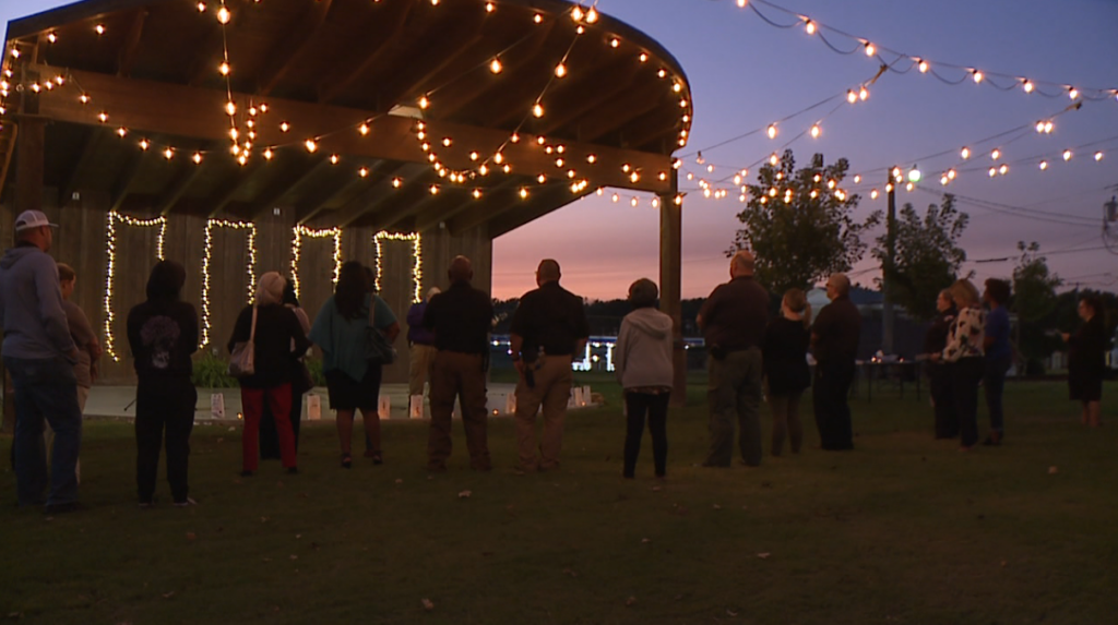 3rd Annual Candlelight Vigil Held In Haywood County 2