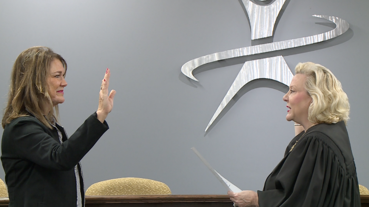 New Board Member Sworn In At Jackson Madison County Work Session