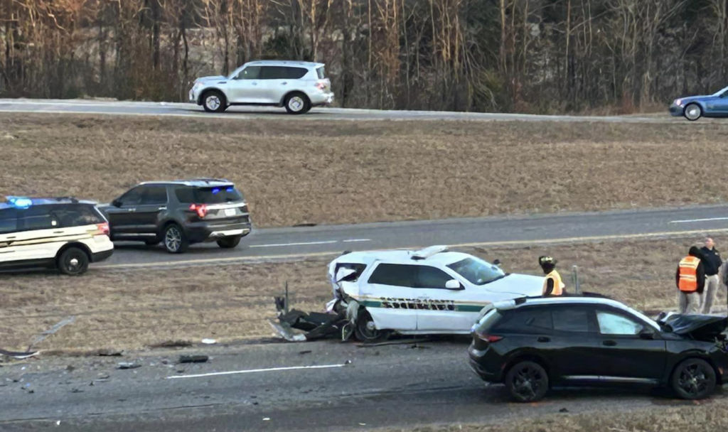 2 Airlifted After Patrol Vehicle Responding To I-40 Wreck Is Rear-ended ...