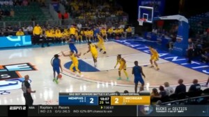 Memphis Tigers Mens Basketball Defeat Michigan 112223