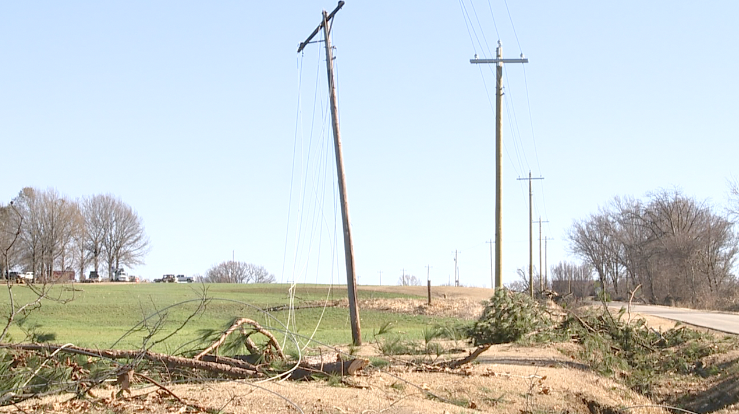Nws Ef 1 Tornado Travelled From Gibson County Into Weakley County 3