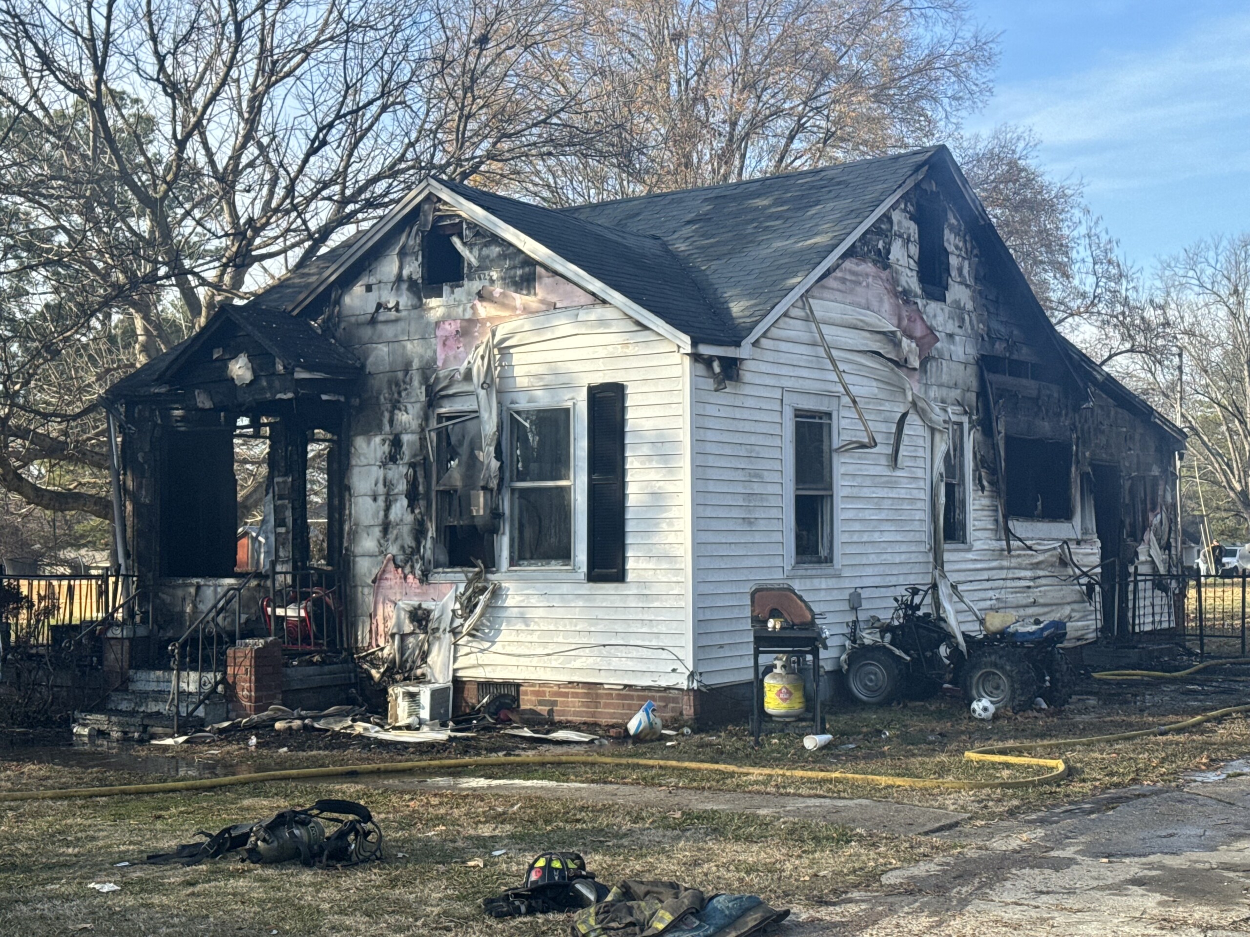 Home total loss following fire in downtown Alamo WBBJ TV