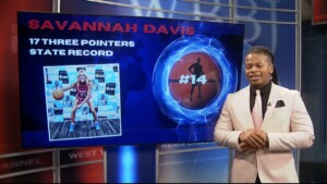 Coolest Thing I Saw Savannah Davis Has Record Breaking 17 3 Pointers In A Game 122123