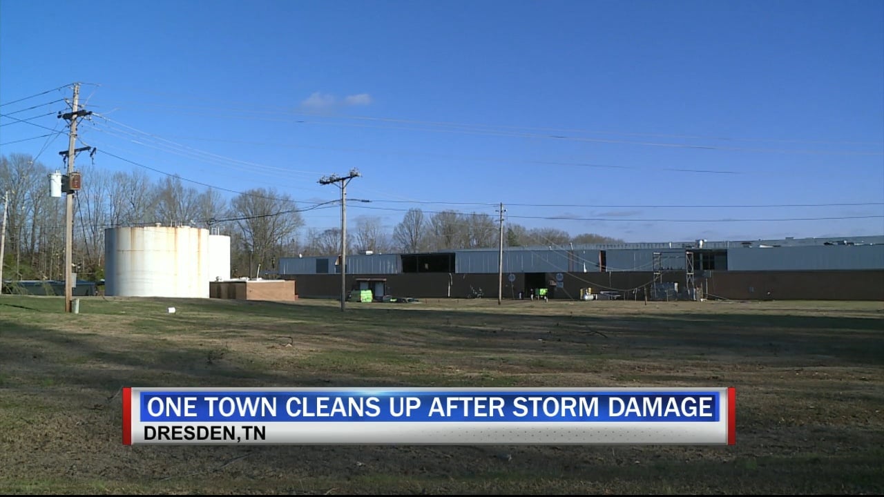 Dresden begins cleaning up after storm damage WBBJ TV