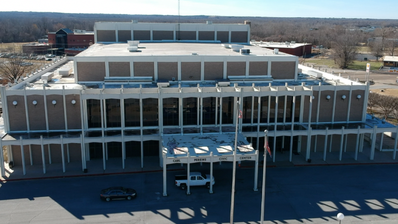 Carl Perkins Civic Center In Downtown Jackson Tennessee