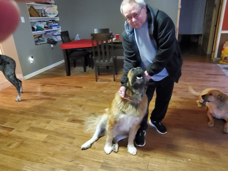 Man And Dog Rescued From Frozen Lake By First Responders 3