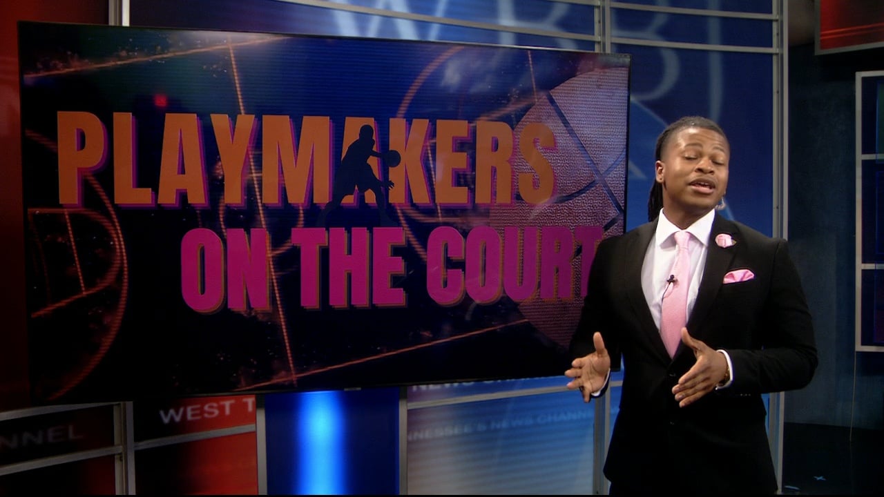 PLAYMAKERS ON THE COURT VALENTINES DAY EDITION - WBBJ TV