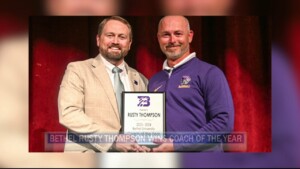 Rusty Thompson Wins Coach Of The Year