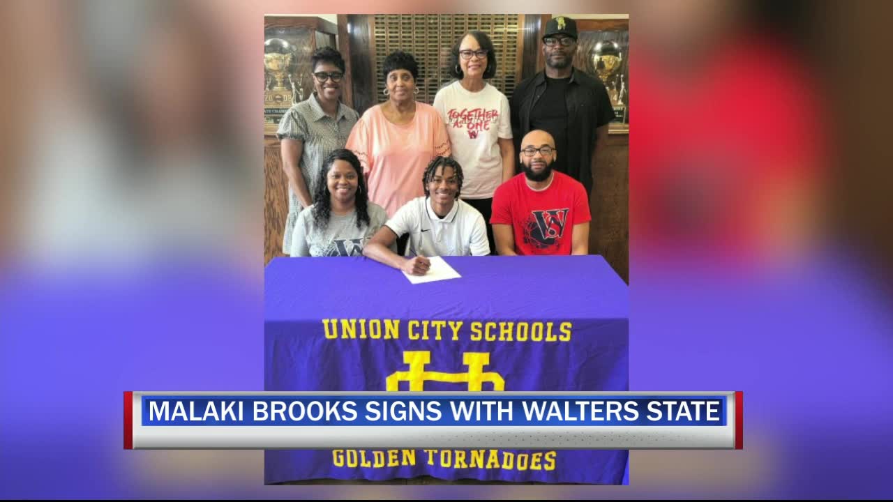 MALAKI BROOKS HEADING TO WALTER STATE COLLEGE - WBBJ TV