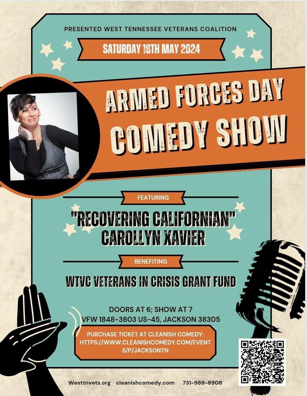 Comedy show to benefit West Tennessee Veterans Coalition grant fund ...