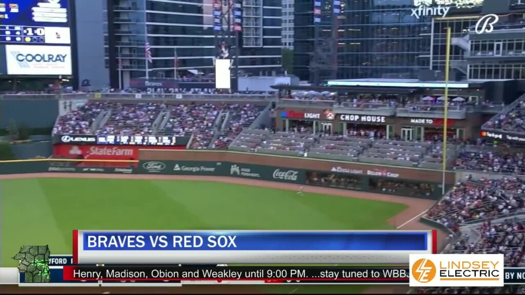 BRAVES VS RED SOX - WBBJ TV