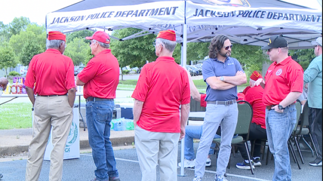 Marine Corps League Hosts Appreciation Cookout For Law Enforcement