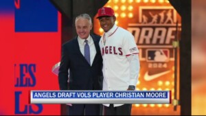 Christian Moore Drafted By Angels
