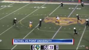 Bethel Gets Win Over Point University