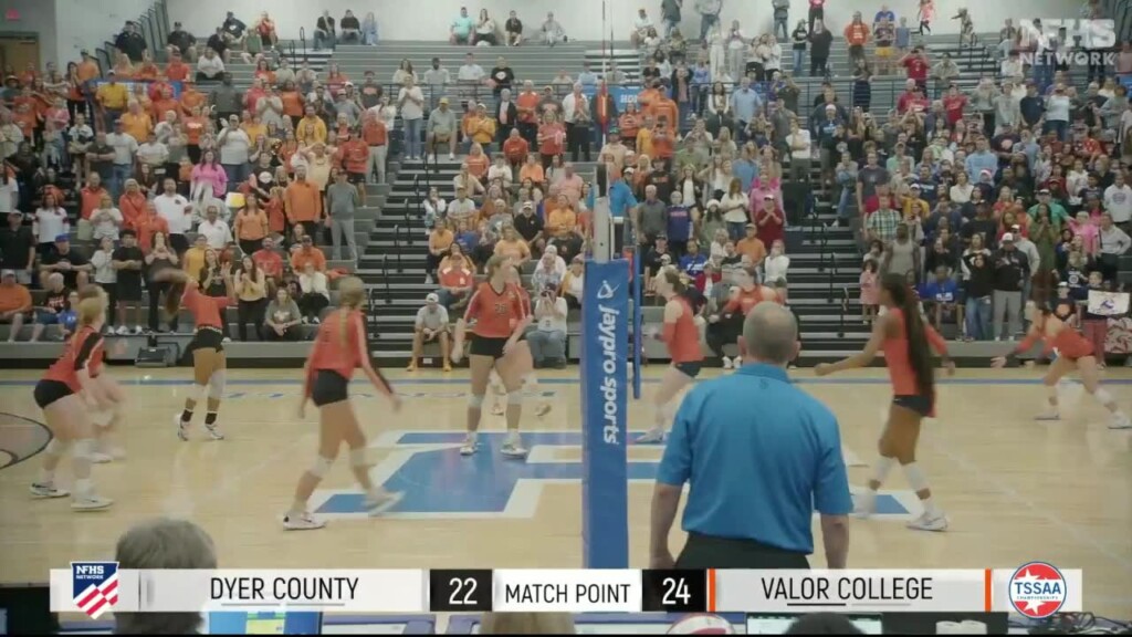 Dyer County Volleyball Loses In State Championship To Valor College Prep