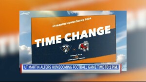 Ut Martin Football Moves Homecoming Game Up To 1:00 Pm