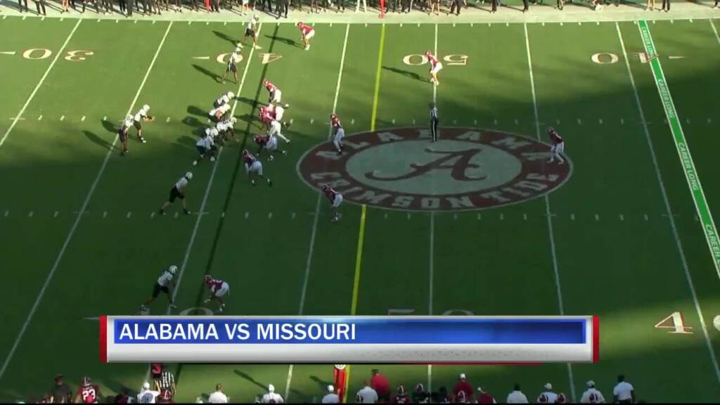 Alabama Defeats Missouri