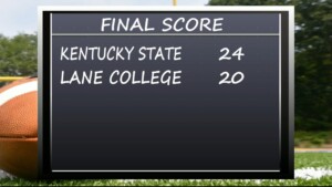 Kentucky State Gets Win Over Lane College