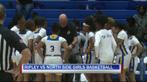 Ripley Girls Basketball Defeats North Side