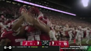 Highlight Monday Sooners Defeat Alabama