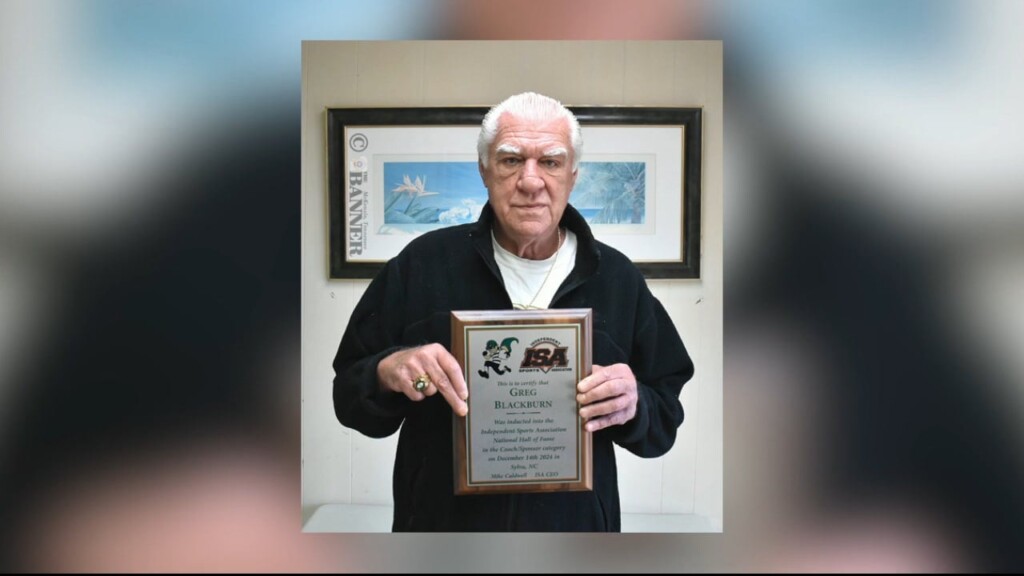 Greg Blackburn Honored
