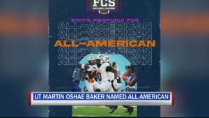Ut Martin Oshae Baker Makes All American