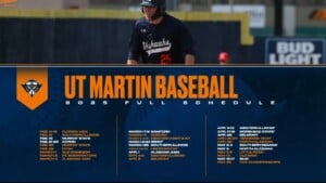 Ut Martin Baseball Schedule Release