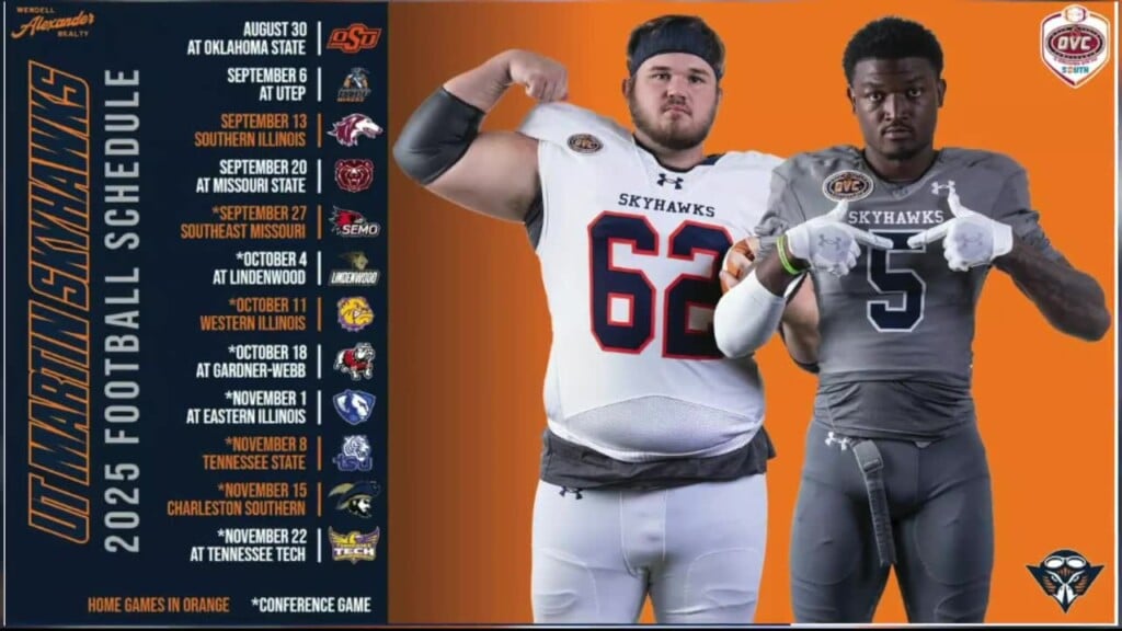 Ut Martin Football Release 2025 Schedule