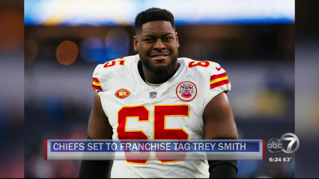 Chiefs Set To Franchise Tag Trey Smith
