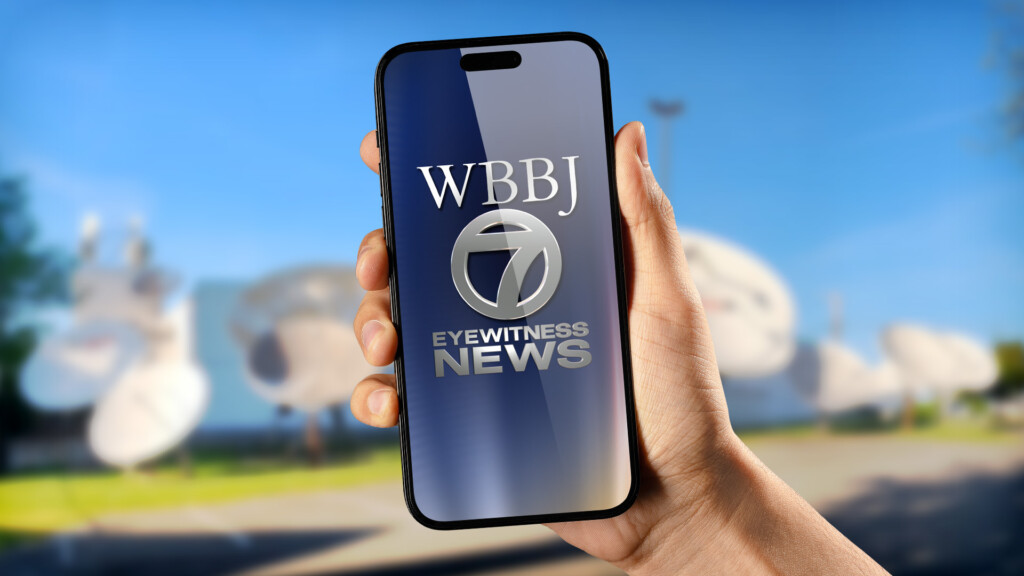 Wbbj News Mobile App In Hand 1920x1080