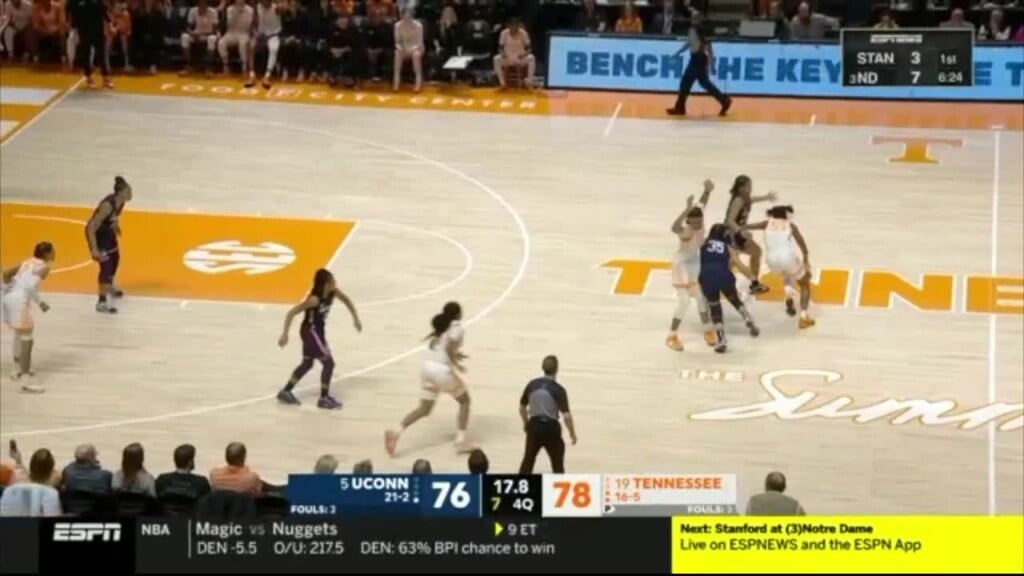 Lady Vols Take Down Uconn