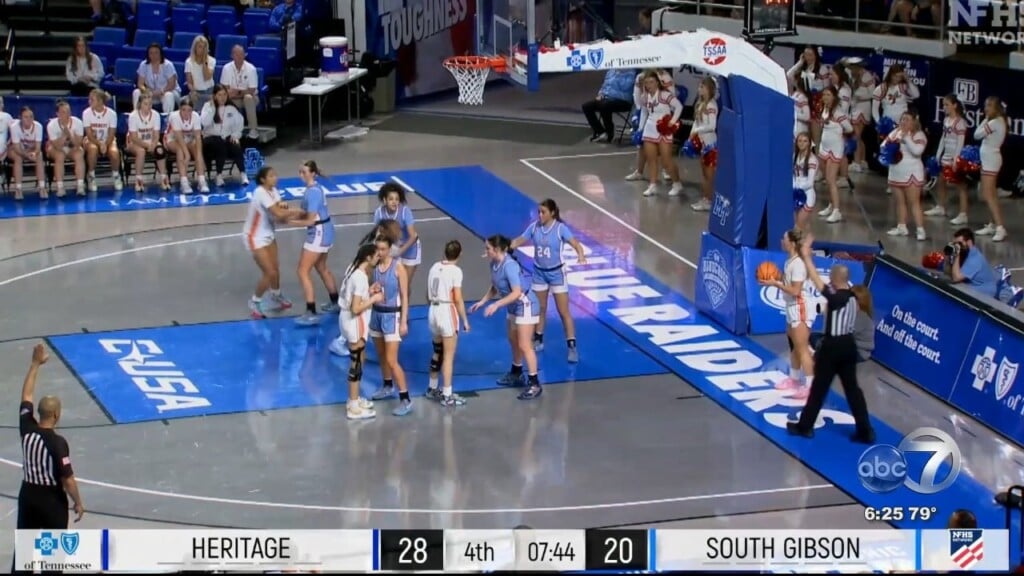 South Gibson Lady Hornets Falls To Heitage In State Tournament Semifinals