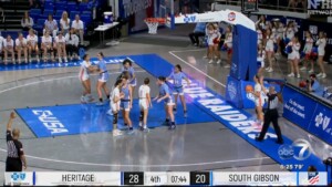South Gibson Lady Hornets Falls To Heitage In State Tournament Semifinals