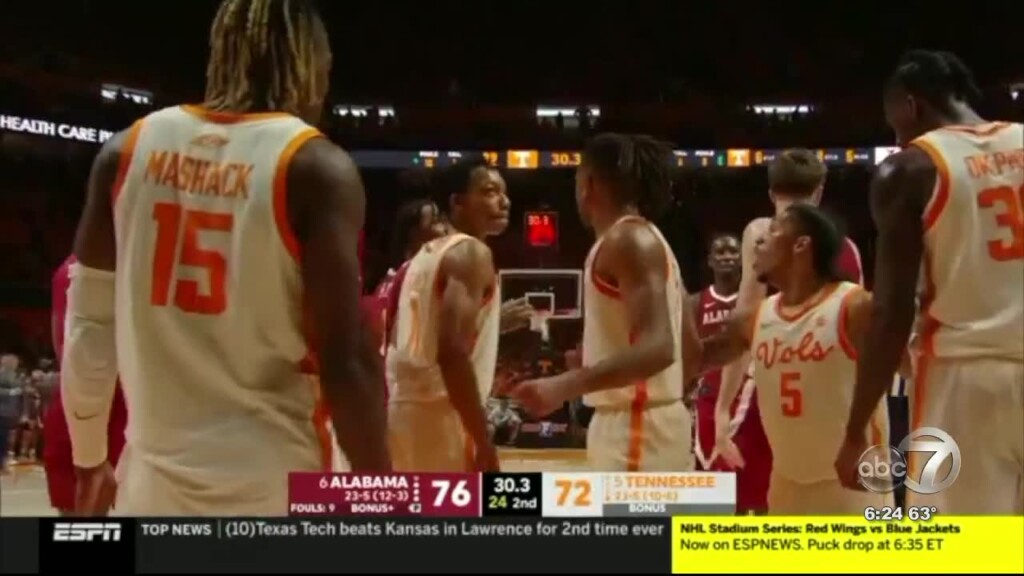 Vols Hit Game Winning Shot To Defeat Alabama