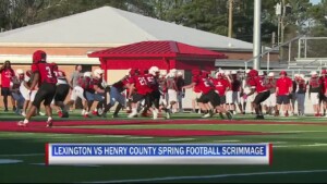 Lexington Vs Henry County Football Scrimmage