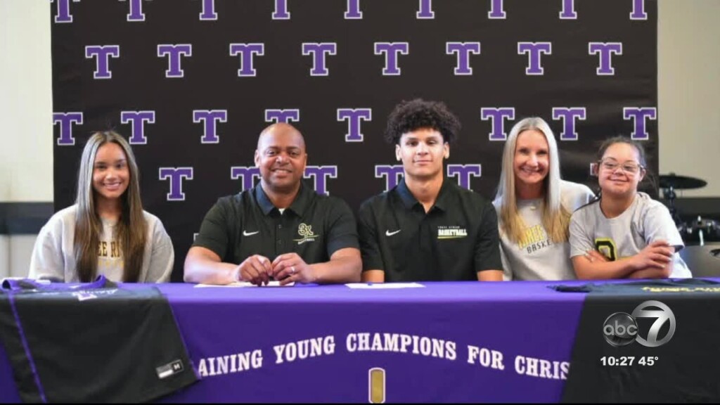 Tca Kaleb Williams Signs With Three Rivers College