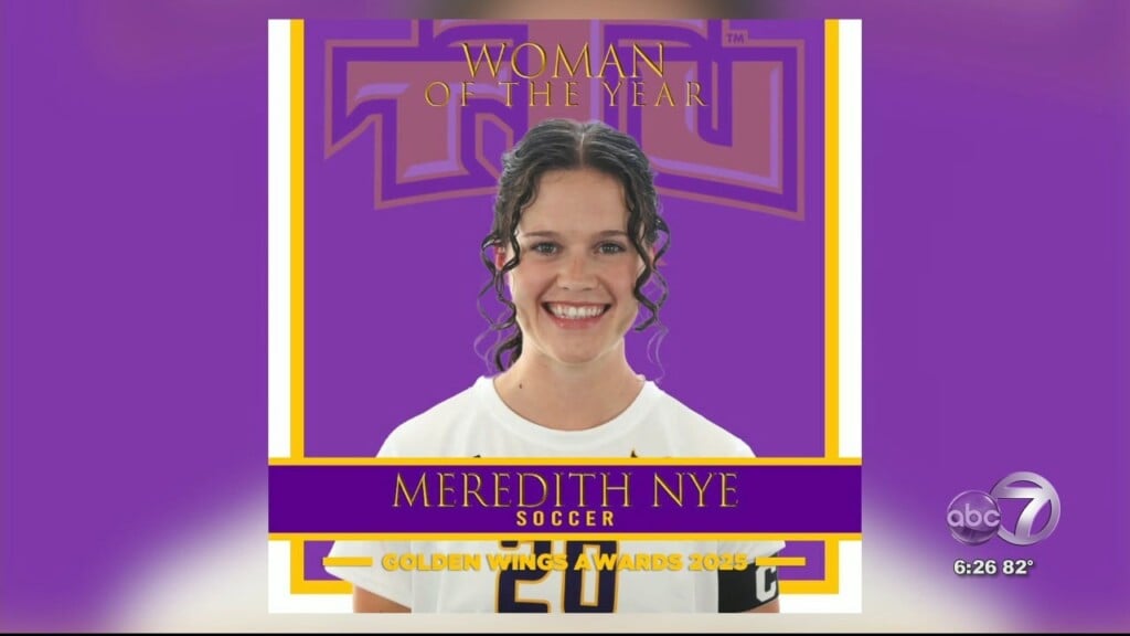 Meredith Nye Wins Woman Athlete Of The Year