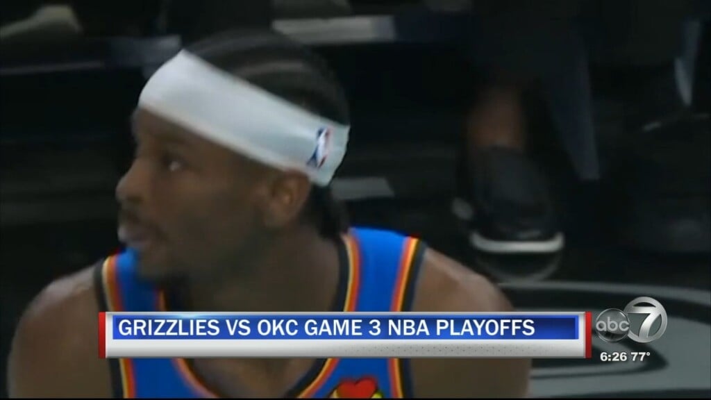 Grizzlies Fall To 0 3 In Playoff Series Versus Okc