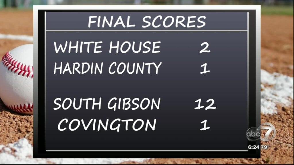 Final High School Baseball Scores